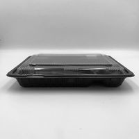 中央化学 弁当容器 CTガチ弁L IK24-20C2BK 本体 蓋セット 00752478 1袋(50個)（直送品）