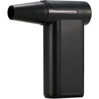 エアダスター 電動 USB充電式 強力ブロワー 8段階風量調整 ノズル付属 軽量 ブラック AD-ALB04BK エレコム 1個（直送品）
