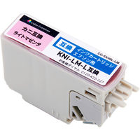 カラークリエーション エプソン（EPSON）用 互換インク CC-EKNIL-LM ライトマゼンタ KNI-LM-L互換 カニ 1個（直送品）