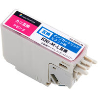 カラークリエーション エプソン（EPSON）用 互換インク CC-EKNIL-M マゼンタ KNI-M-L互換 カニ 1個（直送品）