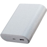 モバイルバッテリー 9000mAh PD 最大45W ナトリウムイオン グレー DE-C55L-9000LGY エレコム 1個（直送品）