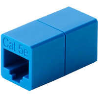 RJ45 中継コネクター(Cat5e) LD-RJ45U5EBU エレコム 1個（直送品）