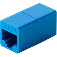 RJ45 中継コネクター(Cat6A) LD-RJ45U6ABU エレコム 1個（直送品）