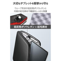 タブレットケース ~11インチ スリーブケース 衝撃吸収 撥水 ブラック TB-11ZSBIBLBK エレコム 1個（直送品）