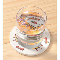 アーテック 白雲石コースター φ100mm 5995 1セット(1個×6)（直送品）