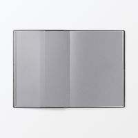 無印良品 月曜始まりマンスリー ウィークリースケジュール帳 ２０２５年１２月始まり Ａ５ ダークグレー 良品計画