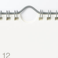 無印良品 バガス入りペーパー日曜始まり六輝カレンダー ２０２６年１月～１２月 Ａ３ 約４２０×２９７ｍｍ 良品計画