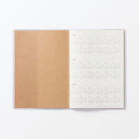 無印良品 日曜始まりマンスリースケジュール帳 ２０２５年１２月始まり Ａ５ 良品計画