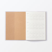 無印良品 月曜始まりマンスリースケジュール帳 ２０２５年１２月始まり Ａ６ 良品計画