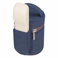 サーモス スープジャーポーチ ナイトグレー RFN-001 N-GY 1個 200mL用 洗濯機洗い可能