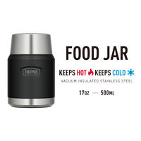 サーモス フードジャー 500mL グラナイト ASSA-500 GRT 1個