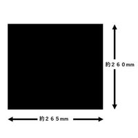 MISM 高級厚手おしぼり不織布 平 50枚 1セット(1袋×12)（直送品）