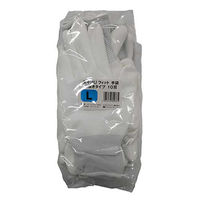 MISM ウレタン背抜 楽々PUフィット手袋L 10双 1セット(1袋×25)（直送品）