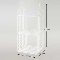 MISM 吊り下げラック レギュラー 3段 HR-R3D 1セット(1個×8)（直送品）