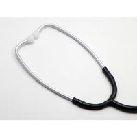 ケンツメディコ シングル聴診器(シングルタイプ 内バネ式)シルバー 軽量 ベーシック 日本製 NO.110 1個（直送品）