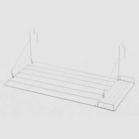 MISM ベランダラックハンガー SV-40 1セット(1個×12)（直送品）