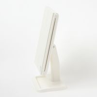 LED三面スタンドミラー アイボリー LAKOLE/ラコレ