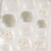 ジェルネイルシール　ジェルシール　028 グリーン LAKOLE/ラコレ