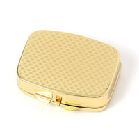 FLOWERミラー付き小物ケース バラ LAKOLE/ラコレ