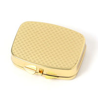 FLOWERミラー付き小物ケース チューリップ LAKOLE/ラコレ