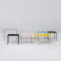 【組立設置込】コクヨ エニーテーブル 長方形 2本キャスター脚 ホワイトブラウン TAN-MK1507M1-M1M11 1台（直送品）