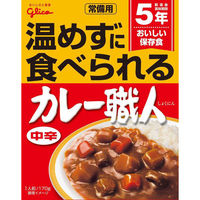 グリコ 常備用カレー職人 中辛 1人前・170g 1セット（3個）レトルト [常備用・非常食・保存食]（わけあり品）