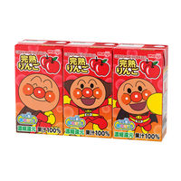 明治 それいけ!アンパンマンの完熟りんご100 125ml 1箱(36本入)（わけあり品）