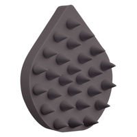 ETVOS（エトヴォス） リラクシングマッサージブラシ ハード チャコールグレー