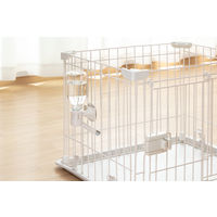 給水ボトル 犬用 猫用 マットホワイト 1個 アイリスオーヤマ