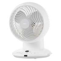 YAMAZEN 20cm DCサーキュレーター 360度首振り リモコン お手入れ簡単 全分解 YAR-CD204(W) 1台（わけあり品）
