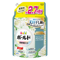 ボールドジェル 柔軟剤入り 液体 ホワイトティー＆フローラル 詰め替え メガジャンボ 1950g 1セット（1個×6） 洗濯洗剤 P＆G