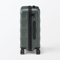 無印良品 バーを自由に調節できる ハードキャリーケース ３６Ｌ カーキ タテ５４×ヨコ３７×マチ２４ｃｍ 良品計画