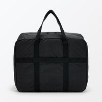 無印良品 たためる 撥水 旅に便利なボストンバッグ 黒 タテ３４×ヨコ４４×マチ２６ｃｍ 良品計画