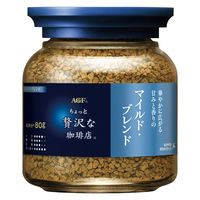 味の素AGF ちょっと贅沢な珈琲店 マイルド・ブレンド 瓶 1セット（80g×3個） インスタントコーヒー