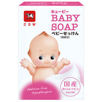 キューピー ベビーせっけん 90g 1セット（2個） 牛乳石鹸共進社 低刺激・釜だき・赤ちゃん用（わけあり品）