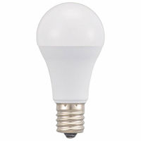 オーム電機 LED電球小形E17 40形相当 昼光色 06-5541 1個（わけあり品）