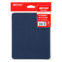 バッファロー マウスパッド ナイロン製 ブルー ジャージタイプ W180×D150×H2.4mm BPD04BLA 1枚 BUFFALO（わけあり品）