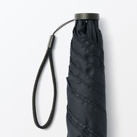 無印良品 晴雨兼用 軽量 折りたたみ傘 親骨の長さ５０ｃｍ 黒 良品計画