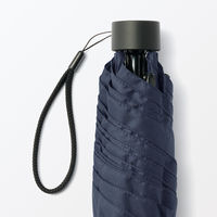 無印良品 晴雨兼用 折りたたみ傘 親骨の長さ６０ｃｍ ネイビー 良品計画