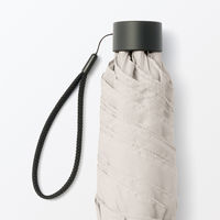 無印良品 晴雨兼用 折りたたみ傘 親骨の長さ６０ｃｍ アイボリー 良品計画