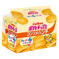 スナック菓子　 ポテトチップス　コンソメパンチ　たべよんパック　24g×4袋入 1セット（1個×6）