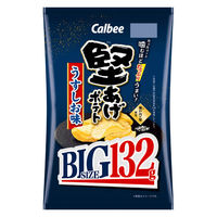 スナック菓子　 堅あげポテト　うすしお味ＢＩＧ　132g 1セット（1個×12）
