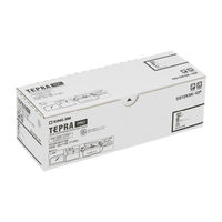 【アウトレット】【Goエシカル】訳あり テプラ 【純正】テープカートリッジ 幅9mm・12mm 白ラベル(黒文字) 1箱（10個入）