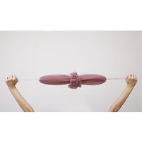 背中も洗えるシャボンボール プラムピンク B717P 1個 ボディブラシ マーナ（marna）