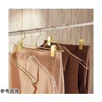 アズワン スチール製ボトムハンガー ゴールド 50本入 67-6609-13 1箱(50本)（直送品）