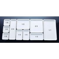 スギコ産業 ロイヤル ガストロノームパン No.625 1/4サイズ ホワイト 深型 PB625-14 1個 67-6918-09（直送品）