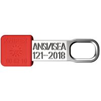 KNIPEX クニペックス コンフォートハンドル用テザーツールクリップ 10個入 レッド 006210TR 1個（直送品）