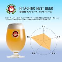クラフトビール 常陸野ネストビール ホワイトエール 缶 350ml 1本