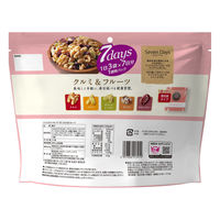 ナッツ 小袋 お配り菓子 ナッツスナッキング７Ｄ クルミ＆フルーツ 21袋入 1個