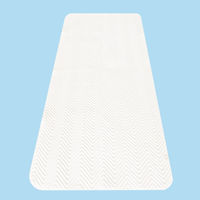 洗える業務用ベッドパッド シングルサイズ 1枚×10枚 ホワイト 191cm×91cmシンプル 寝具 敷パッド 医療 介護  ホテル 旅館 メディローブ